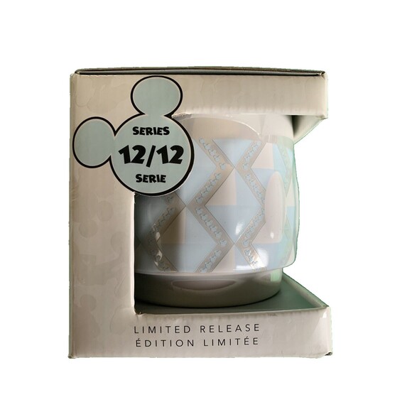 Disney Store Mickey Mouse Memories Limited Stackable Mug December #12 of 12 NIB - Picture 8 of 9